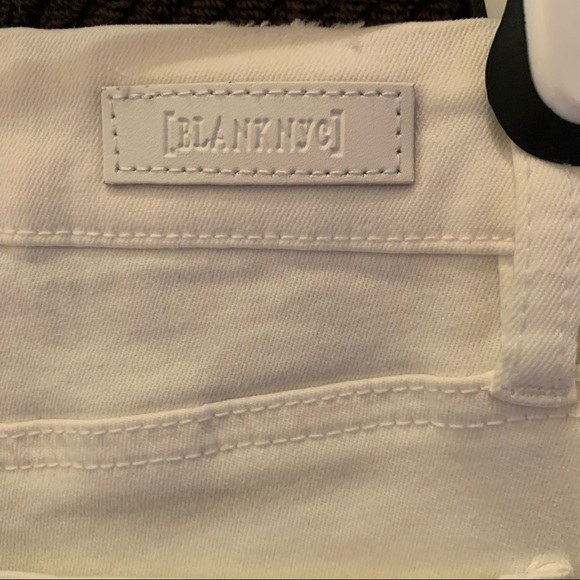 BLANK NYC Jeans in White w/ Bell Bottoms - Picture 4 of 9